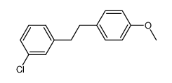 1-chloro-3-(4-methoxyphenethyl)benzene Structure