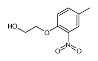 2-(4-methyl-2-nitro-phenoxy)-ethanol Structure