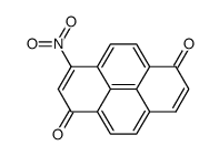 3-nitro-pyrene-1,6-dione Structure