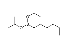 hexyl-di(propan-2-yloxy)borane结构式