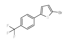 2-溴-5-(4-(三氟甲基)苯基)噻吩结构式