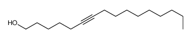 hexadec-6-yn-1-ol结构式