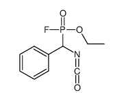 [[ethoxy(fluoro)phosphoryl]-isocyanatomethyl]benzene Structure