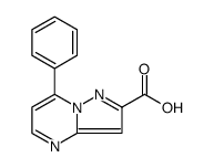 7-苯基-吡唑并[1,5-a]嘧啶-2-羧酸结构式