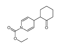 ethyl 4-(2-oxocyclohexyl)-4H-pyridine-1-carboxylate Structure