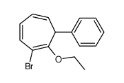 2-bromo-1-ethoxy-7-phenylcyclohepta-1,3,5-triene结构式