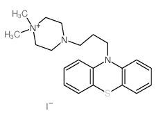 10-[3-(4,4-dimethyl-2,3,5,6-tetrahydropyrazin-1-yl)propyl]phenothiazine结构式
