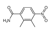 4-Nitro-2,3-dimethyl-benzamid Structure