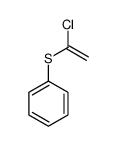 1-chloroethenylsulfanylbenzene结构式