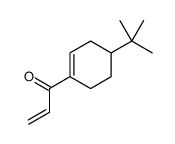 1-(4-tert-butylcyclohexen-1-yl)prop-2-en-1-one Structure