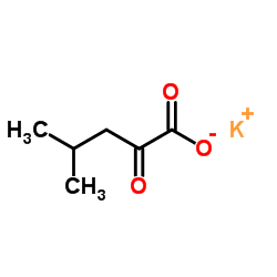 Potassium 4-methyl-2-oxopentanoate Structure