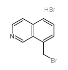 8-(溴甲基)异喹啉结构式