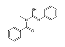 N-methyl-N-(phenylcarbamothioyl)benzamide结构式