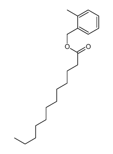 (2-methylphenyl)methyl dodecanoate Structure