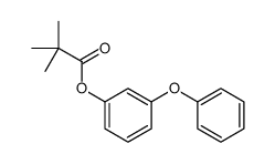 (3-phenoxyphenyl) 2,2-dimethylpropanoate结构式