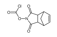 4,7-Methano-1H-isoindole-1,3(2H)-dione, 2-((chlorocarbonyl)oxy)-3a,4,7,7a-tetrahydro结构式
