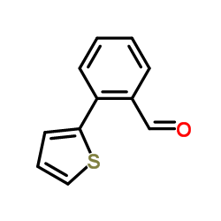 2-噻吩-2-苯甲醛结构式