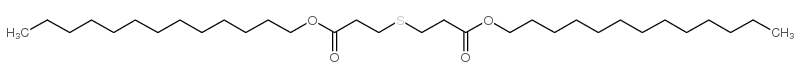硫代二丙酸二(十三酯)结构式