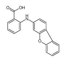 2-(dibenzofuran-3-ylamino)benzoic acid结构式