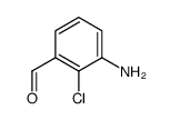 3-氨基-2-氯苯甲醛结构式