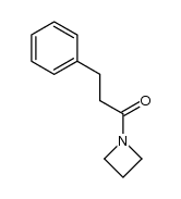 1-(azetidin-1-yl)-3-phenylpropan-1-one结构式