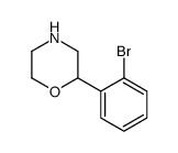 2-(2-溴苯基)吗啉结构式
