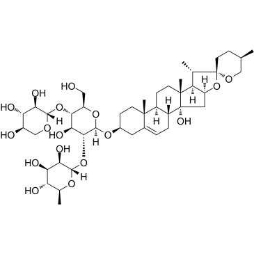 14-羟基麦冬皂苷C结构式