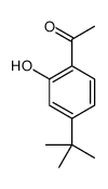 1-(4-叔丁基-2-羟基苯基)乙酮结构式