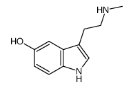 N-甲基-5-羟色胺结构式