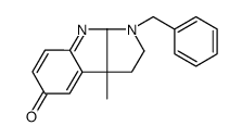 (3aS)-1-Benzyl-3a-methyl-2,3,3a,8a-tetrahydropyrrolo[2,3-b]indol- 5(1H)-one Structure