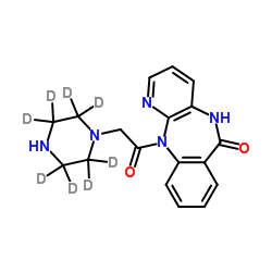 N-Desmethyl Pirenzepine-d8 Structure