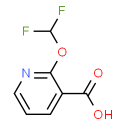 2-(difluoromethoxy)pyridine-3-carboxylic acid Structure