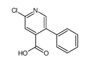 2-氯-5-苯基异烟酸结构式
