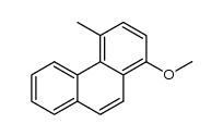 1-methoxy-4-methylphenanthrene结构式