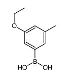 3-乙氧基-5-甲基苯硼酸结构式