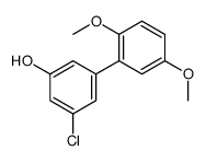 3-chloro-5-(2,5-dimethoxyphenyl)phenol Structure
