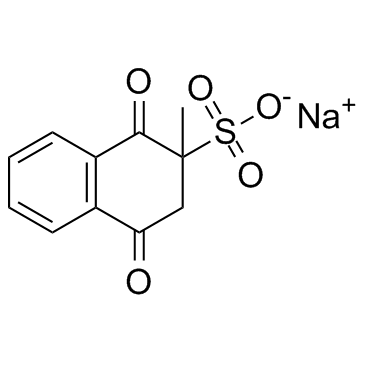 亚硫酸氢钠甲萘醌结构式