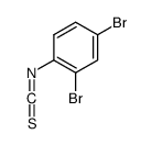 2,4-DIBROMOPHENYL ISOTHIOCYANATE Structure