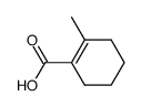 2-Methyl-1-cyclohex-1-ene carboxylic acid结构式