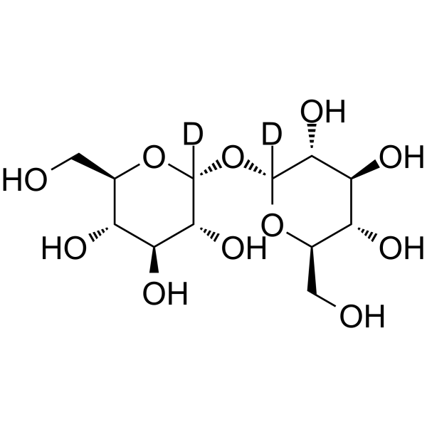 α,α-海藻糖 d2结构式