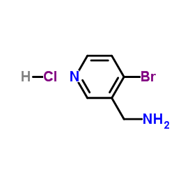 (4-Bromopyridin-3-yl)methanamine hydrochloride Structure