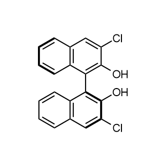 (S)-3,3'-Dichloro-[1,1'-binaphthalene]-2,2'-diol Structure