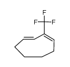 cis,trans-(trifluoromethyl)-1,3-cyclooctadiene结构式