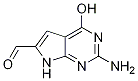 2-amino-4-hydroxy-7H-pyrrolo[2,3-d]pyrimidine-6-carbaldehyde结构式