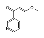 3-ethoxy-1-pyridin-3-ylprop-2-en-1-one结构式