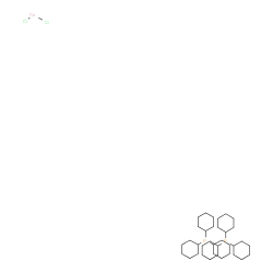 二氯双(三环己基膦)钴(II)结构式