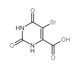 5-溴代乳清酸结构式
