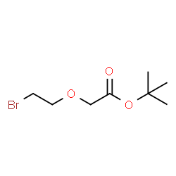Bromo-PEG1-CH2-Boc结构式