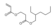 2-ethylhexyl 3-prop-2-enoyloxypropanoate Structure