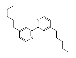 4-pentyl-2-(4-pentylpyridin-2-yl)pyridine Structure